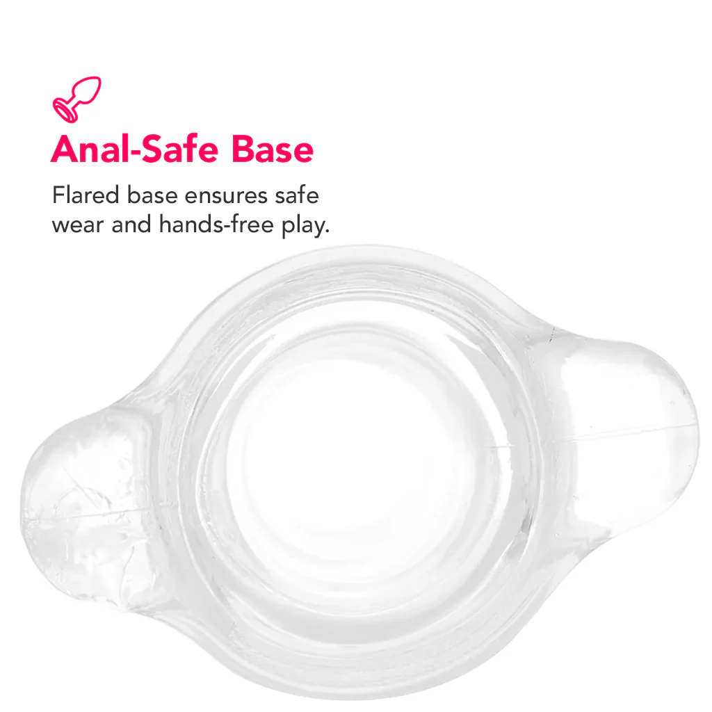 Peephole Clear Hollow Anal Plug - Image 5