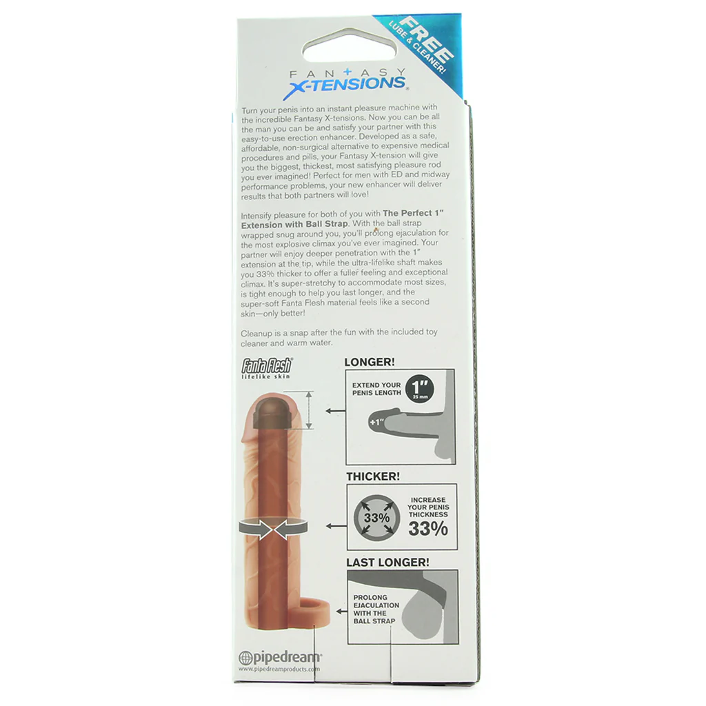 Perfect 1 Inch Extension with Ball Strap in Light - Image 5