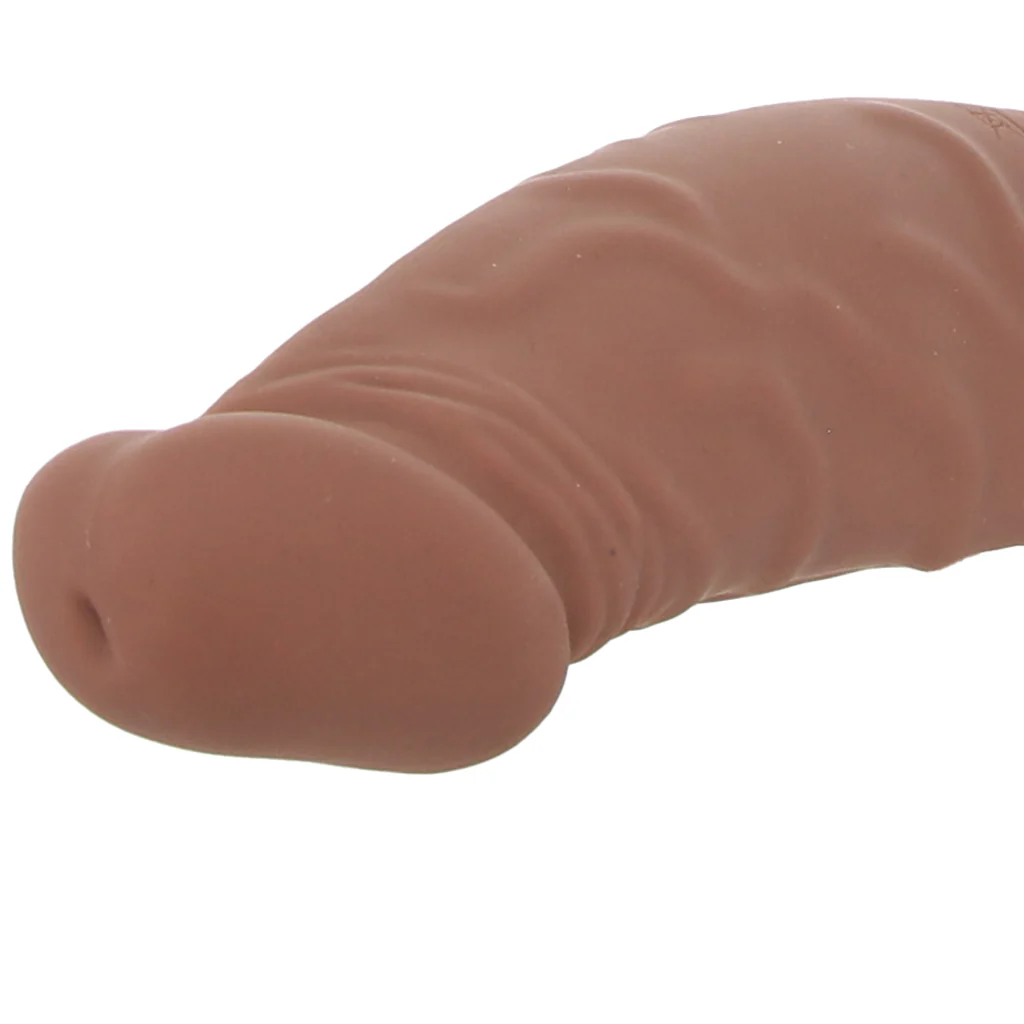 Performance Maxx Vibrating 7 Inch Extension in Tan - Image 7