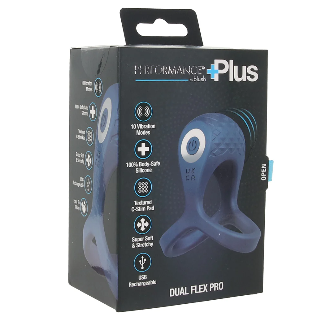 Performance Plus Dual Flex Pro Vibrating Cock Ring - Image 9
