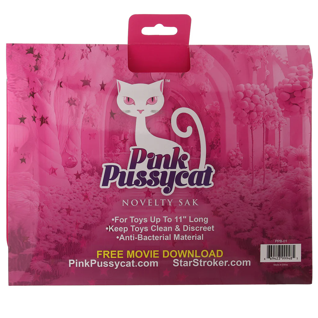 Pink Pussycat Anti-Bacterial Toy Bag - Image 8