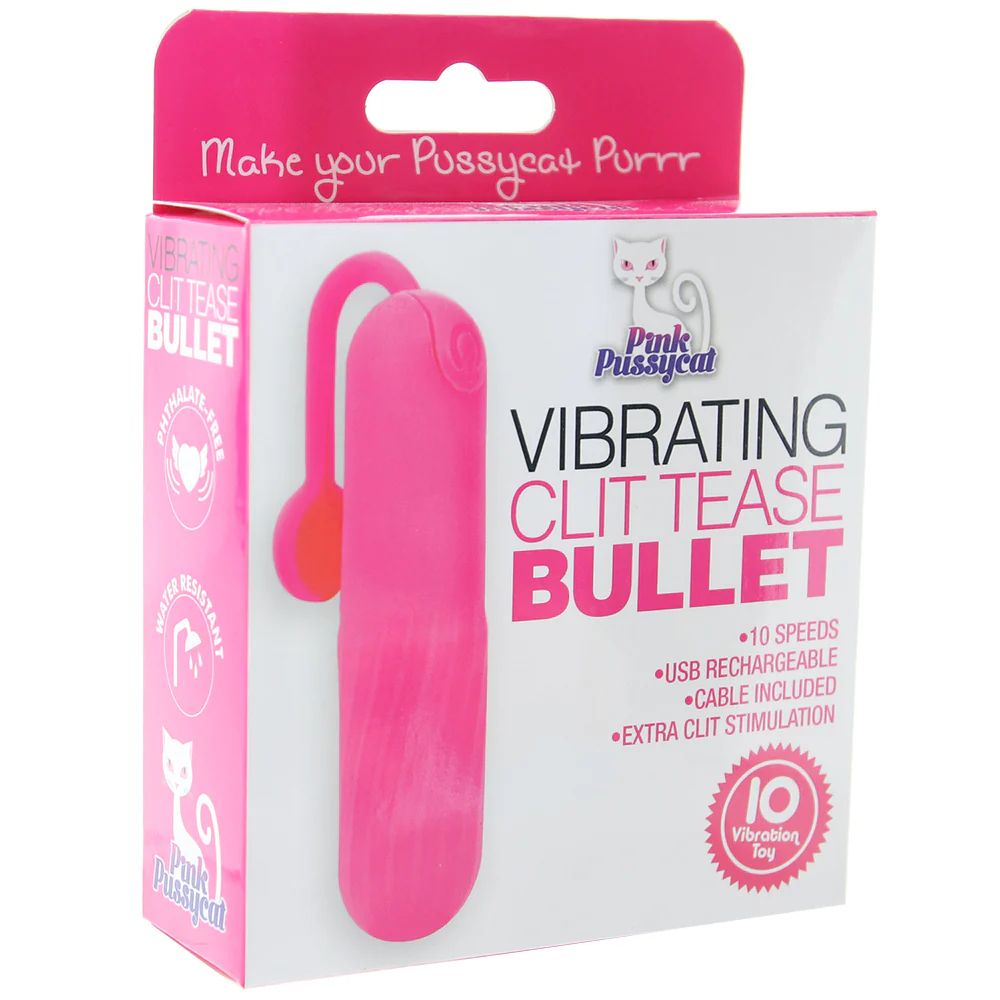 Pink Pussycat Clit Tease Bullet Vibe - Image 6