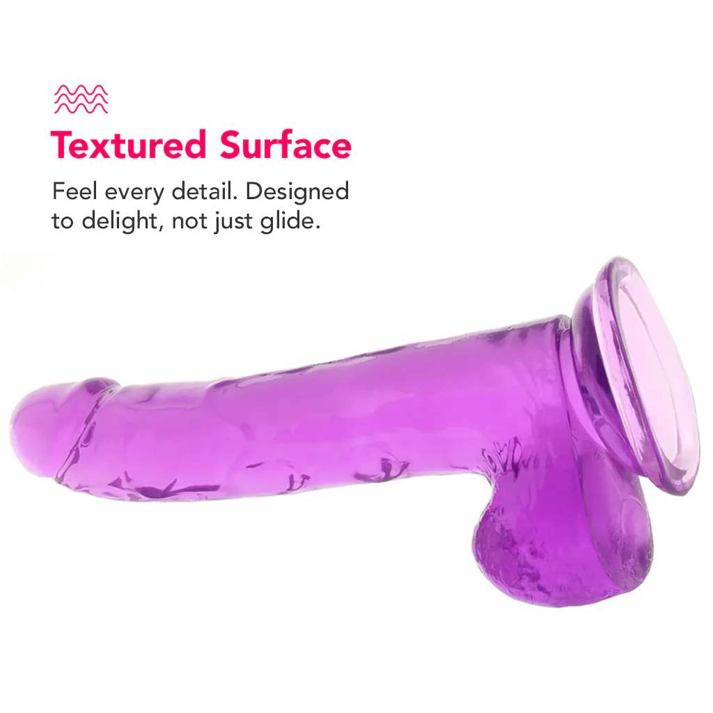 PinkCherry 6 Inch Purple Dildo - Image 3