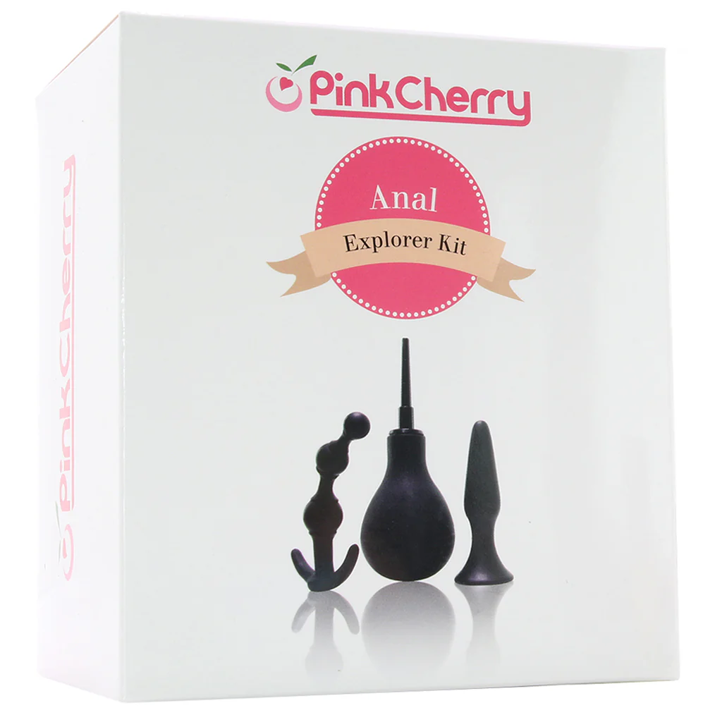 PinkCherry Anal Explorer Kit in Black - Image 6