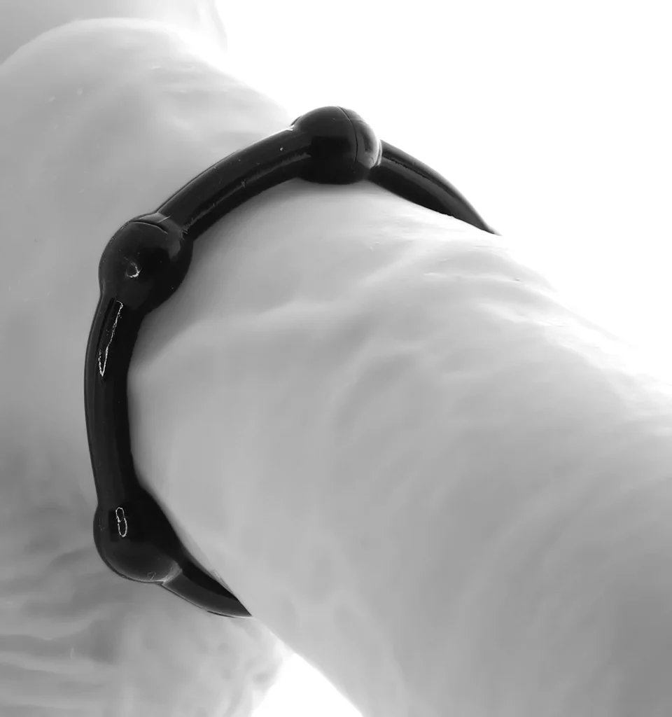 PinkCherry Cock Rings in Black - Image 2