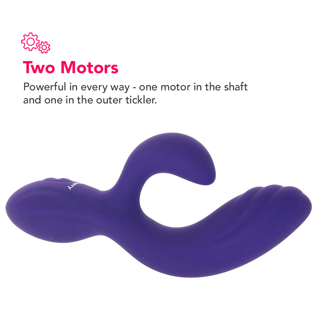 PinkCherry G-Spot Dual Rabbit Vibrator - Image 2
