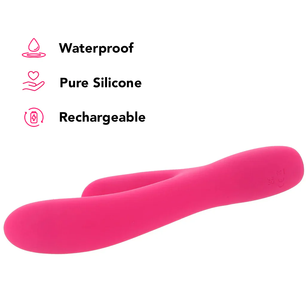 PinkCherry G-Spot Slim Rabbit Vibe in Pink - Image 5