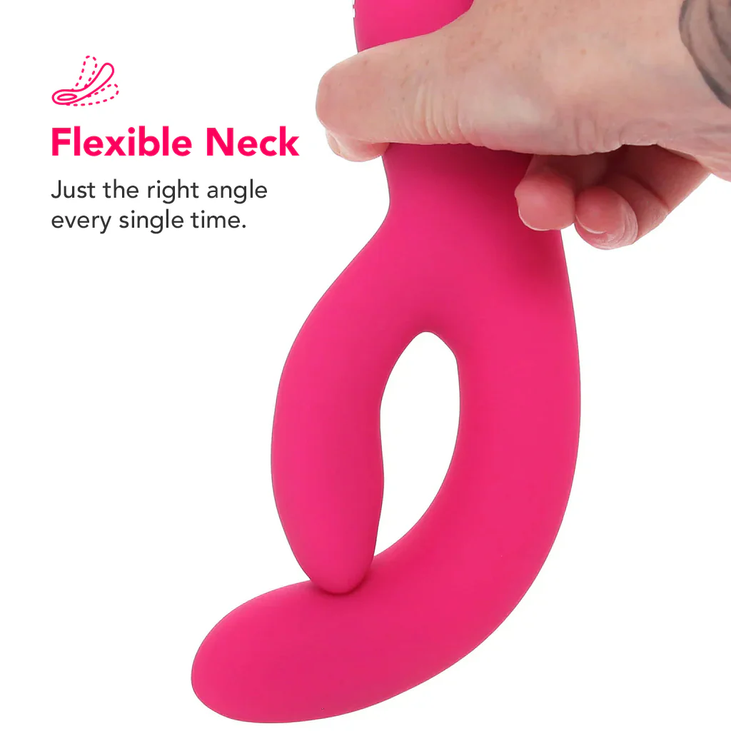 PinkCherry G-Spot Slim Rabbit Vibe in Pink - Image 6