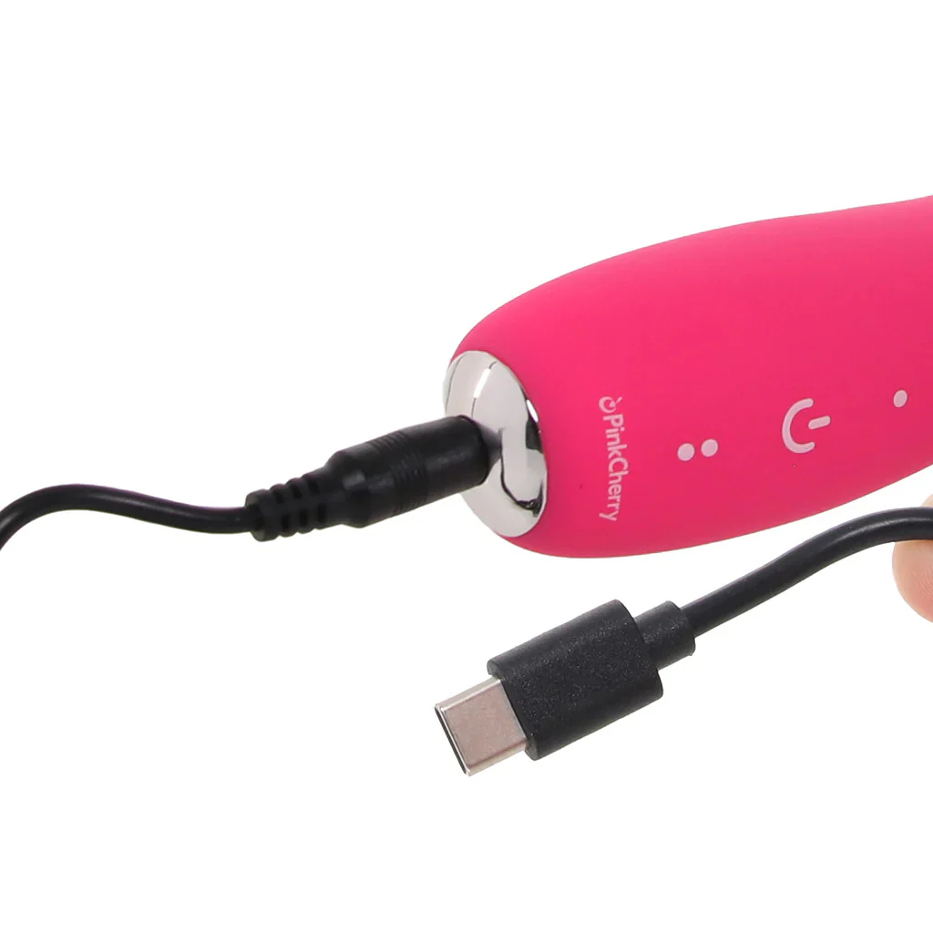 PinkCherry G-Spot Slim Rabbit Vibe in Pink - Image 7