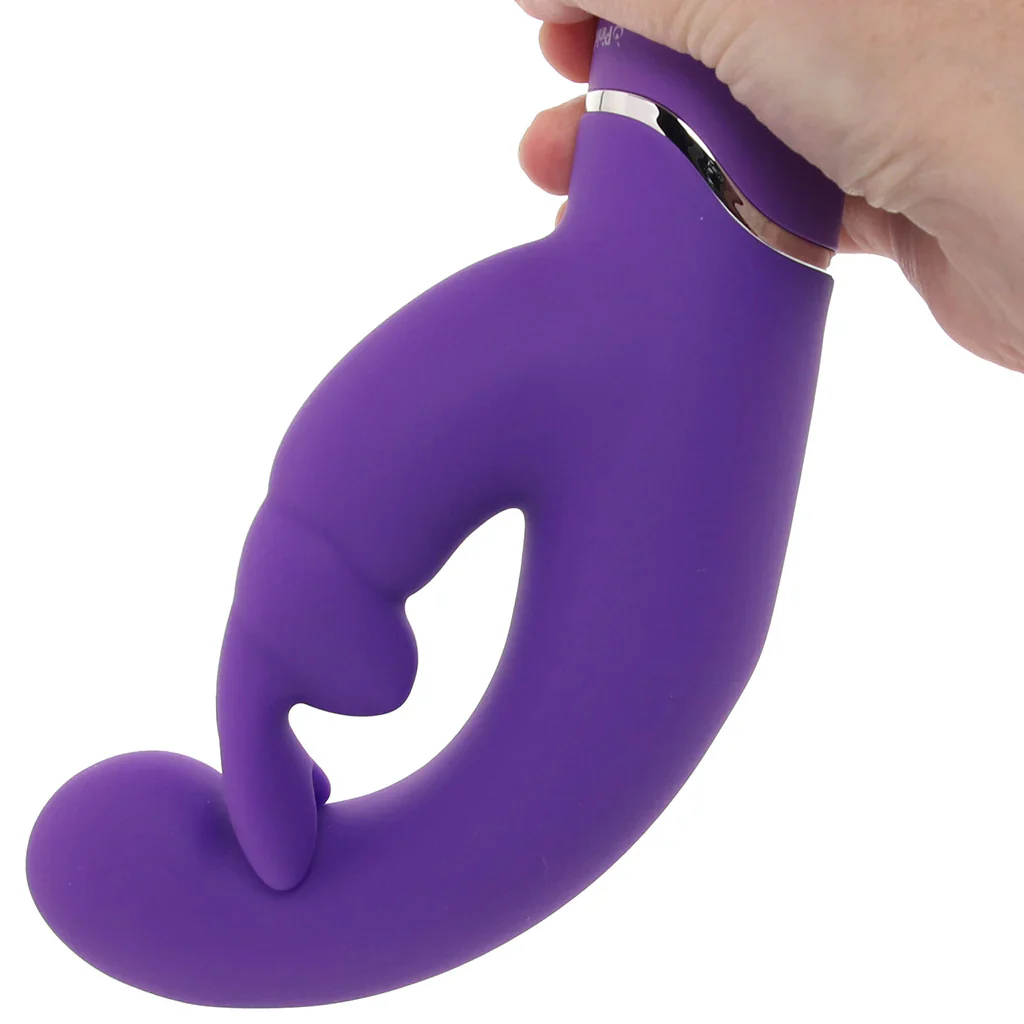 PinkCherry G-Spot Stroker Rabbit Vibe in Purple - Image 6