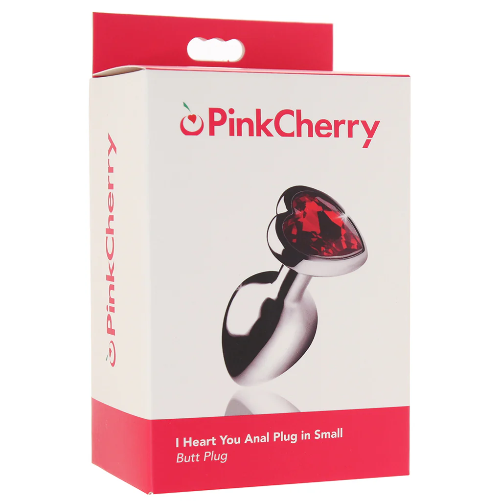 PinkCherry I Heart You Anal Plug in Small - Image 6