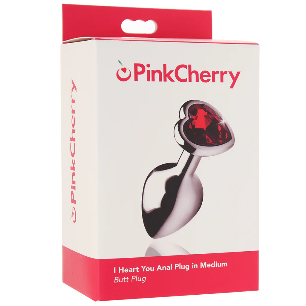 PinkCherry I Heart You Anal Plug in Medium - Image 6