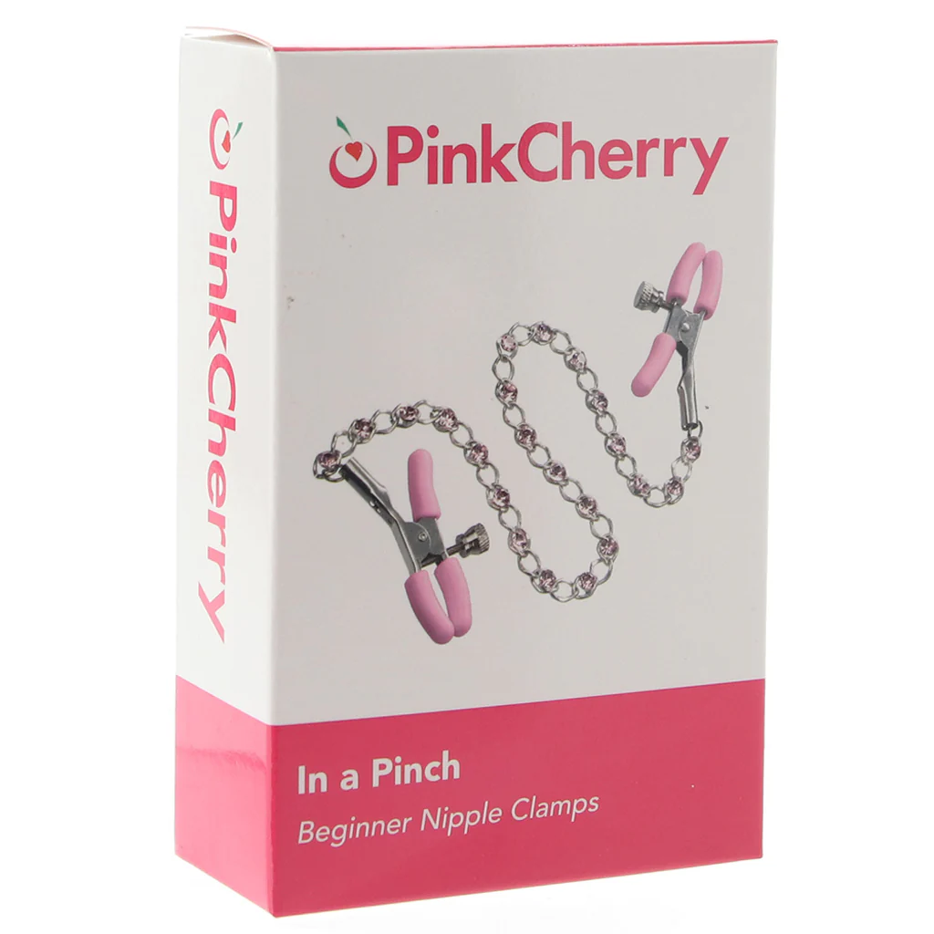PinkCherry In A Pinch Beginner Nipple Clamps - Image 6