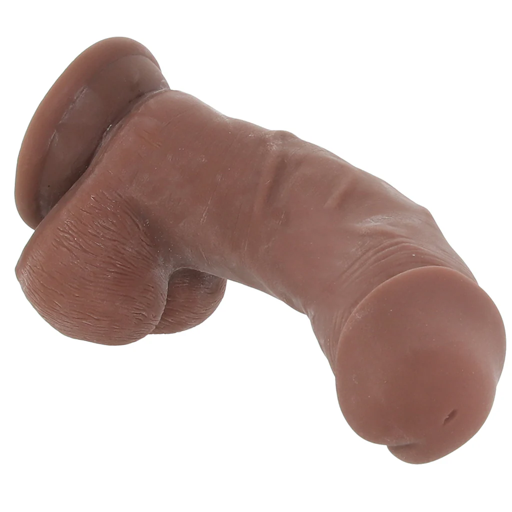 PinkCherry Lucky Dick Real Girthy 8.5 Inch Dildo in Dark - Image 2