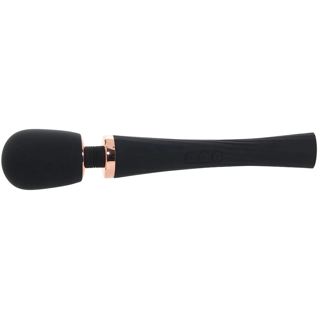 PinkCherry Luxury Slim Rechargeable Wand in Black - Image 5
