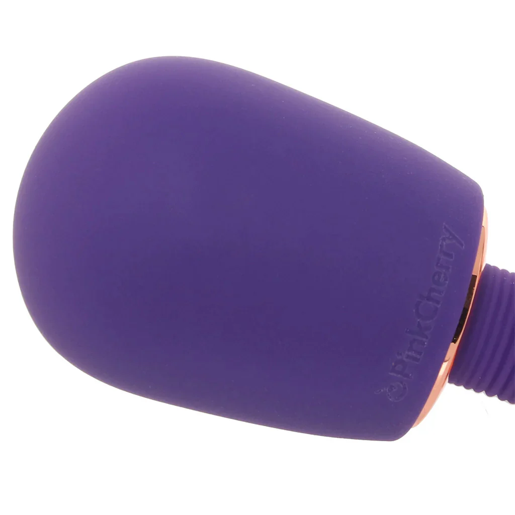 PinkCherry Luxury Slim Rechargeable Wand in Purple - Image 8