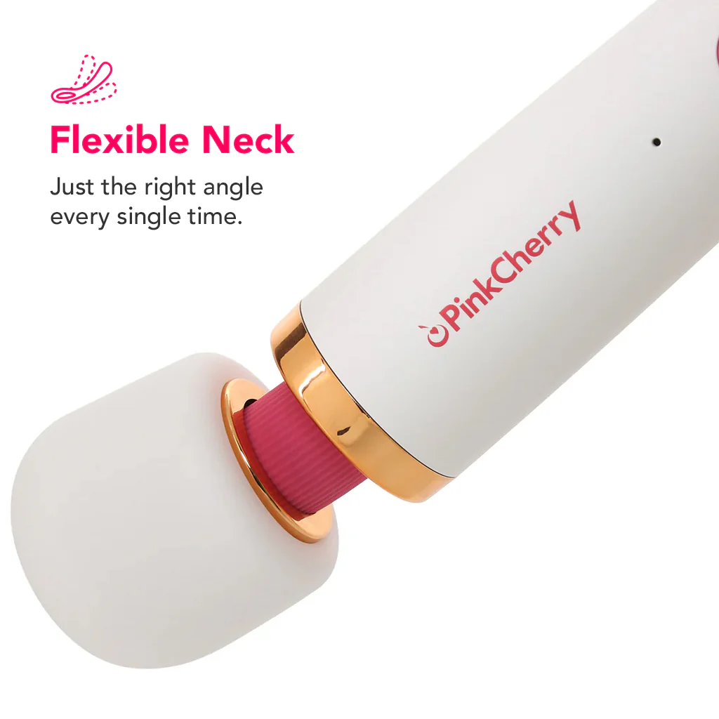 PinkCherry Premium Powered Wand in White - Image 2