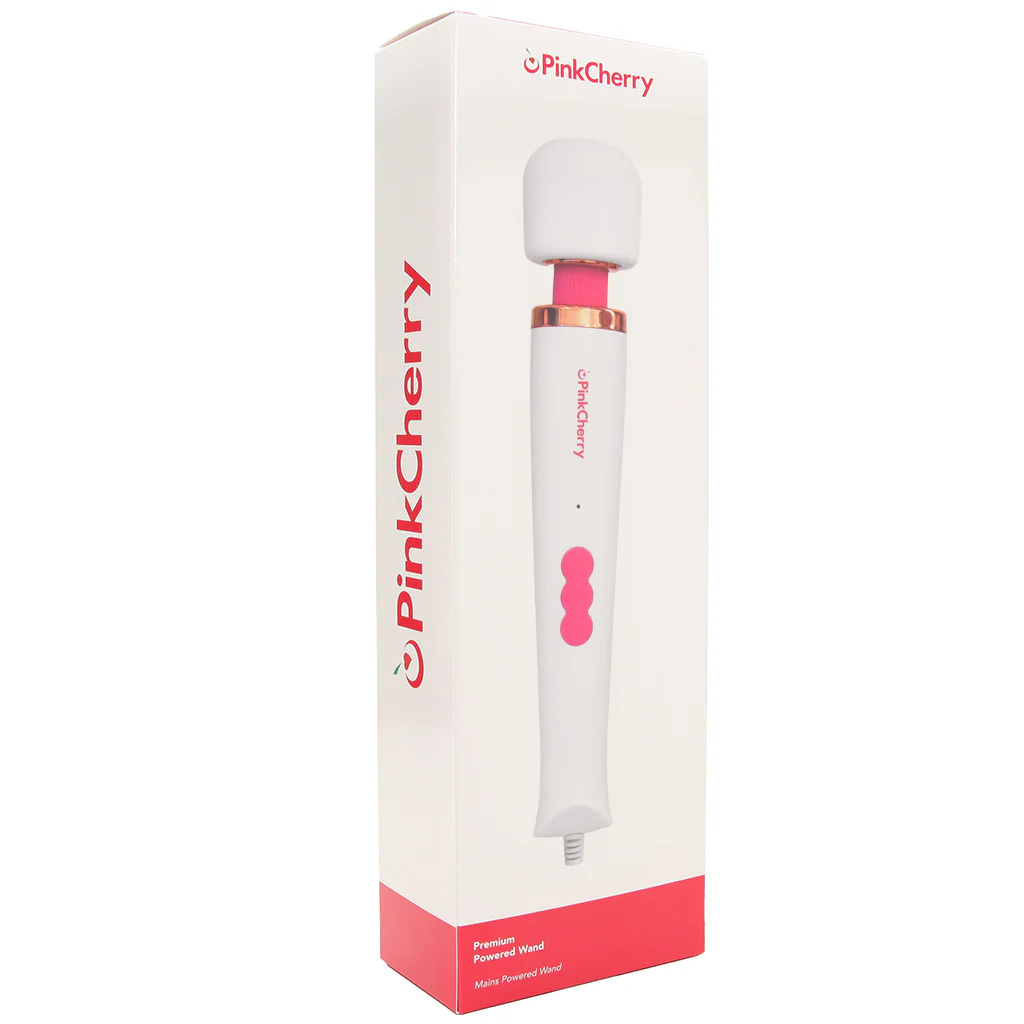 PinkCherry Premium Powered Wand in White - Image 9