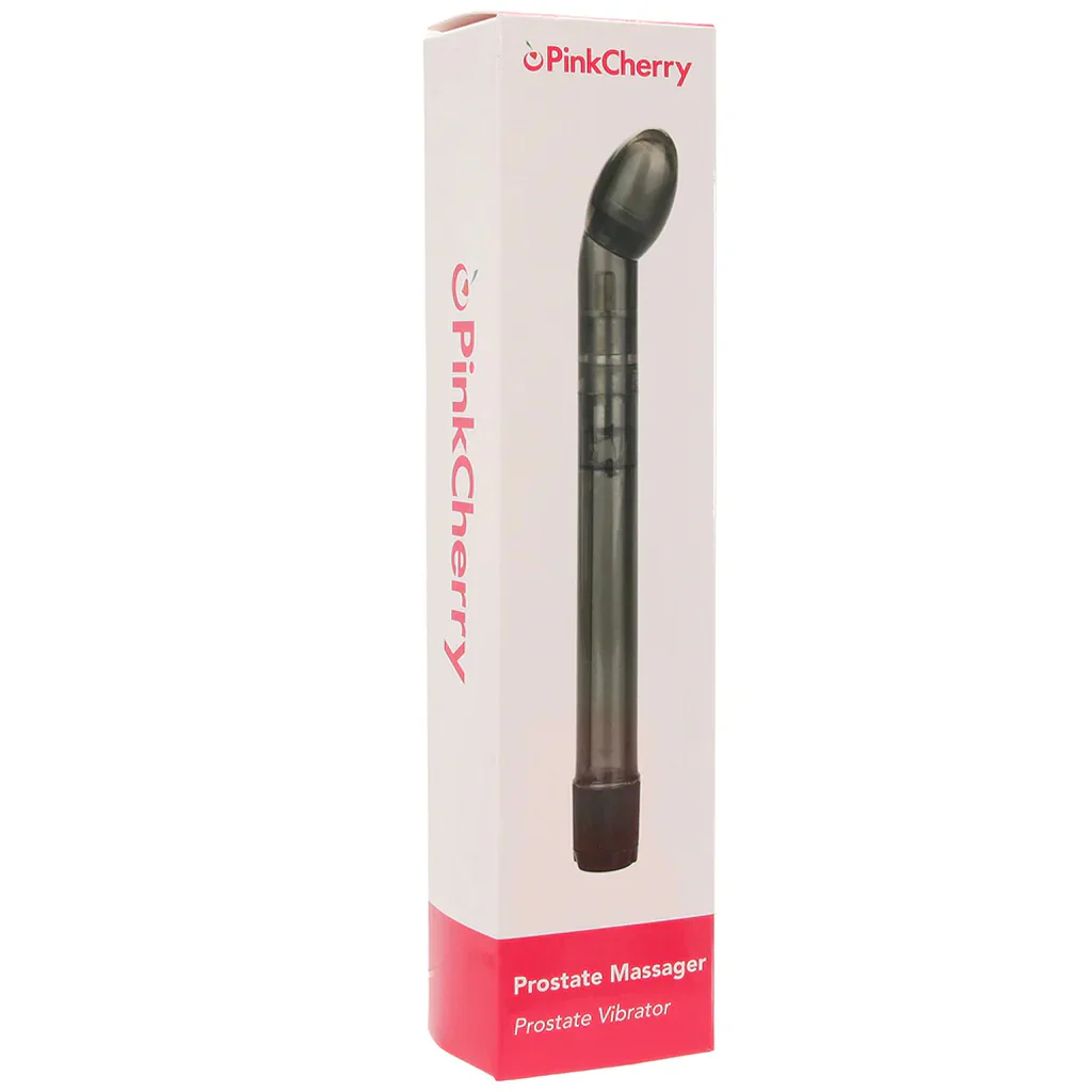 PinkCherry Prostate Massager Vibe in Black - Image 9