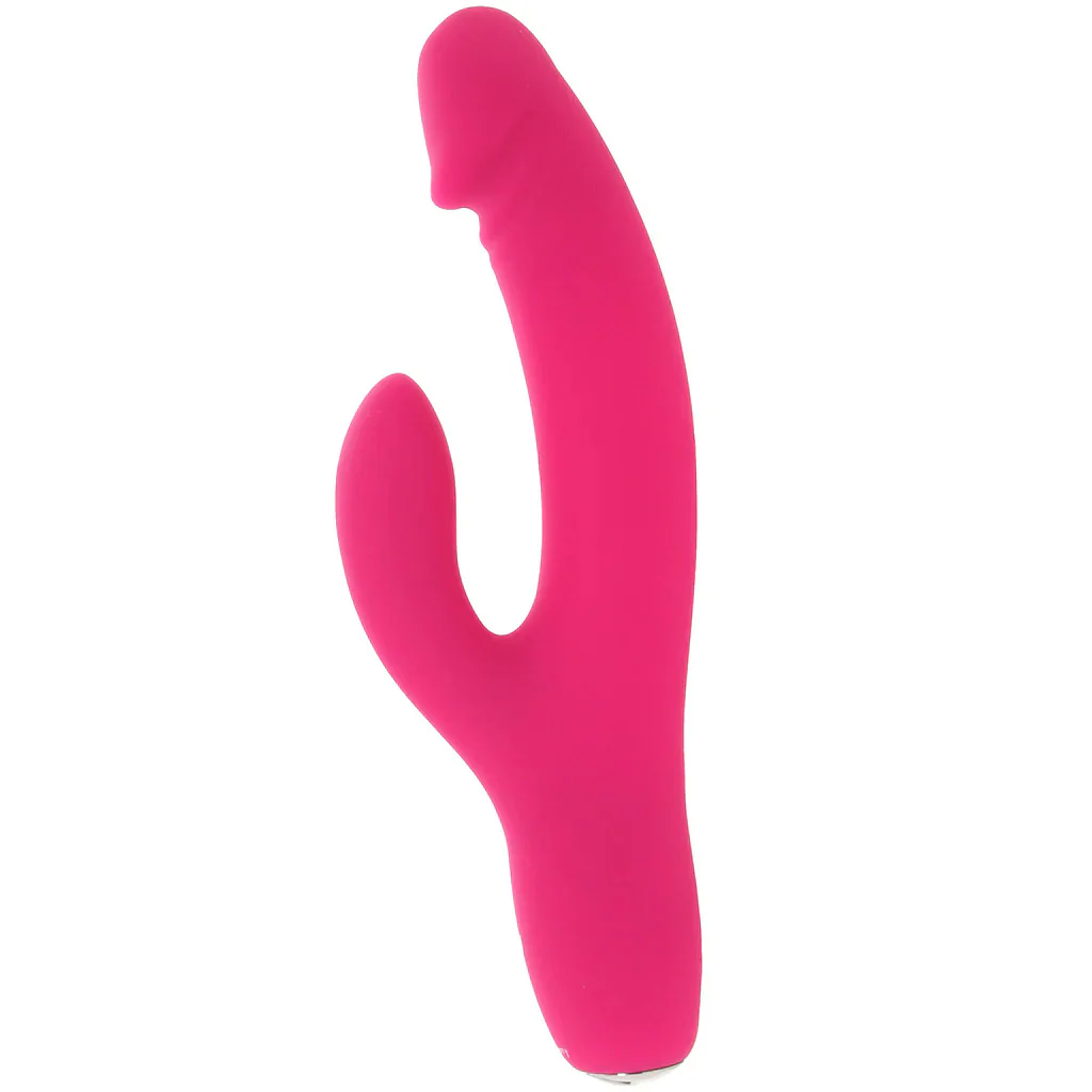 PinkCherry Realistic Slim Rabbit Vibe in Pink - Image 3