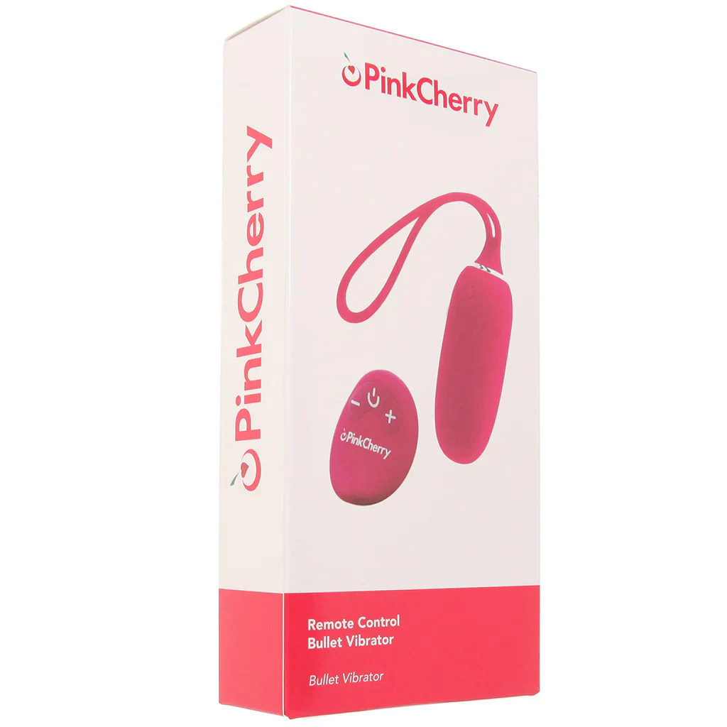 PinkCherry Remote Control Bullet Vibe in Pink - Image 9
