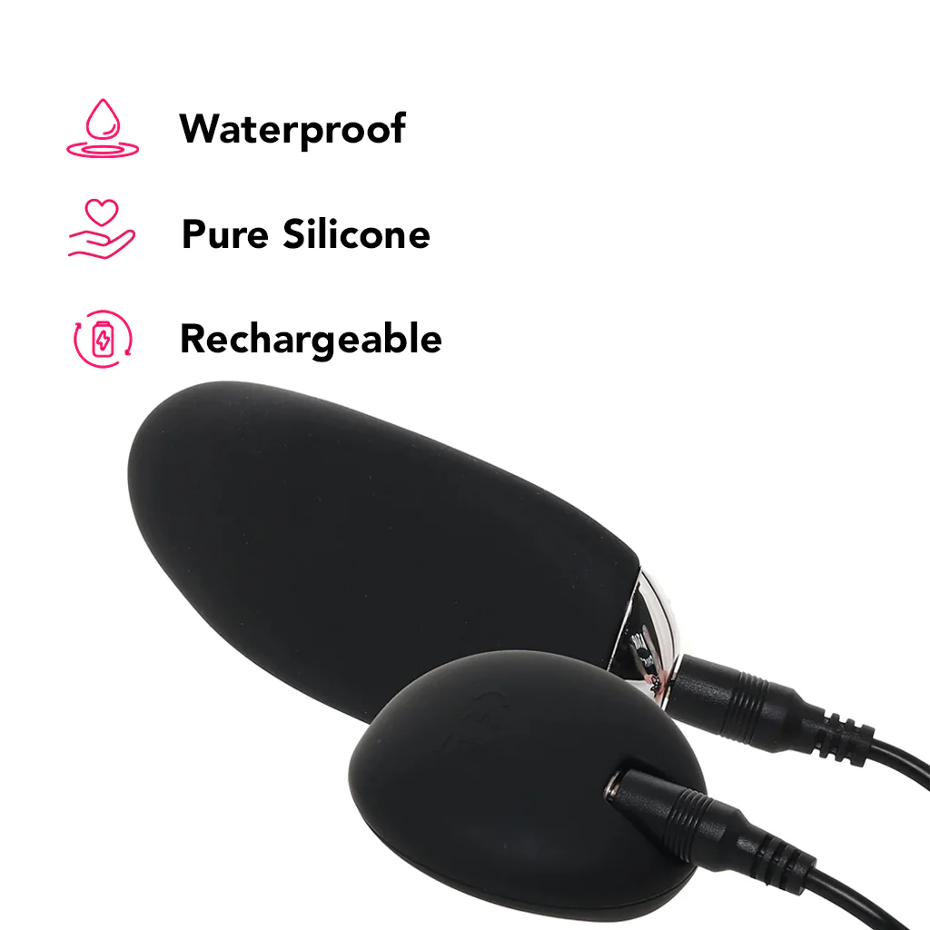 PinkCherry Remote Control Panty Vibe in Black - Image 8