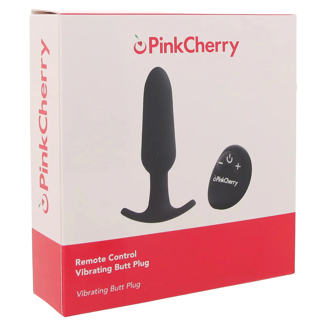 PinkCherry Remote Control Vibrating Butt Plug - Image 9