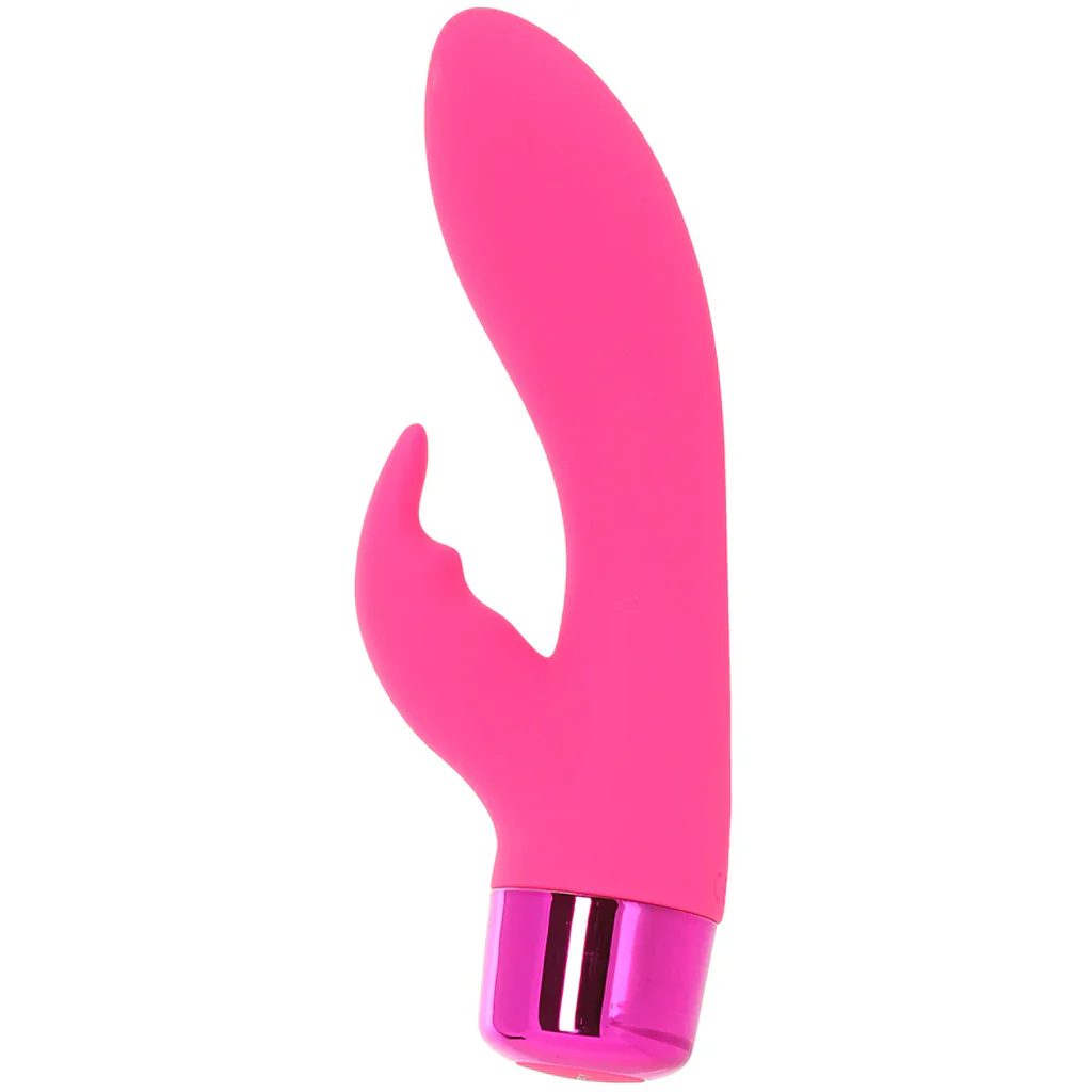 PinkCherry Right On Rabbit Silicone Dual Motor Vibe - Image 6