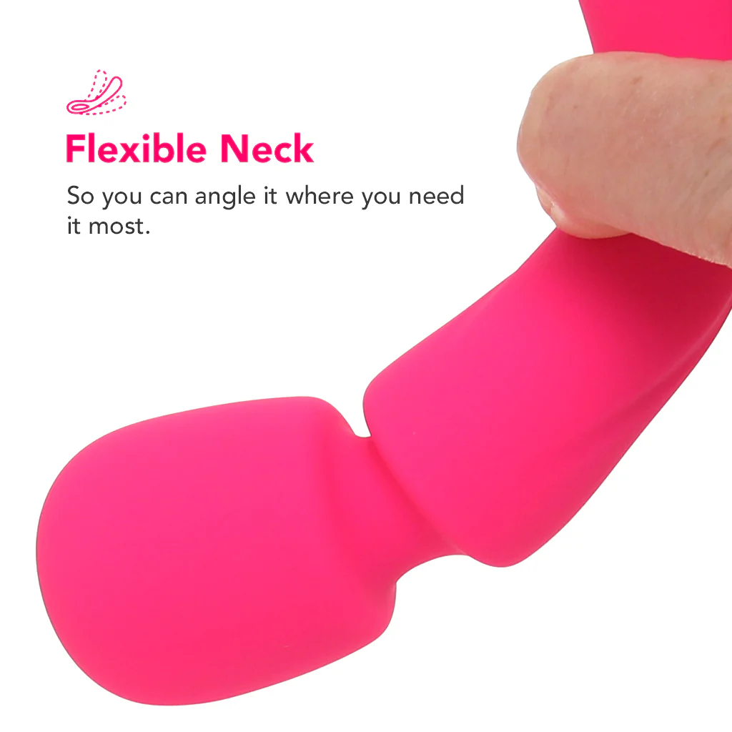 PinkCherry Travel Massager Wand - Image 4