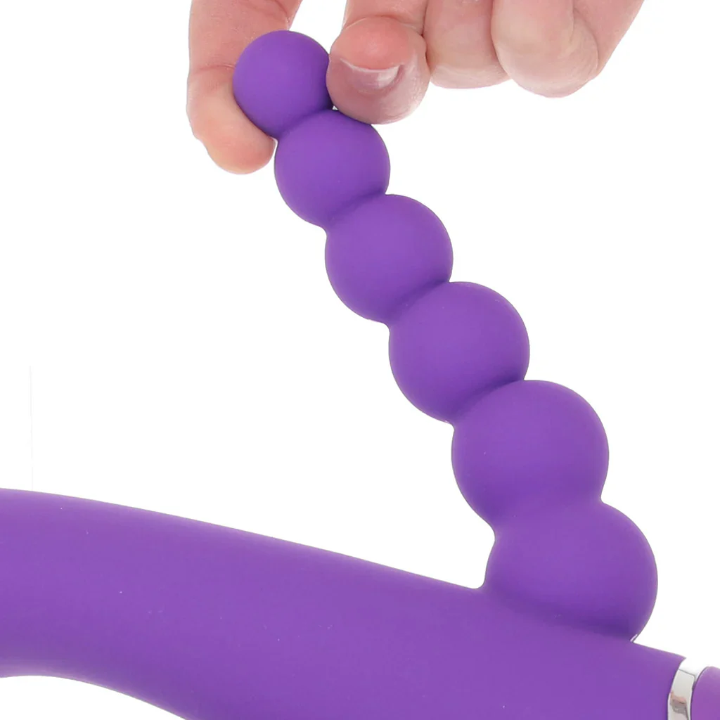 PinkCherry Triple Rabbit Vibe in Purple - Image 5