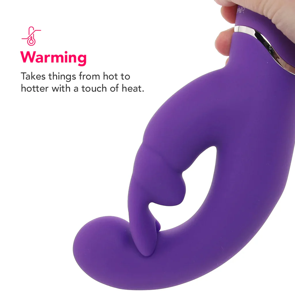 PinkCherry Warming G-Spot Rabbit Vibe in Purple - Image 6