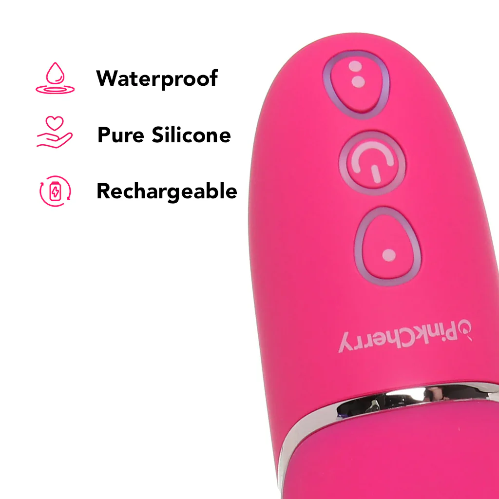 PinkCherry Warming Realistic Rabbit Vibe in Pink - Image 8