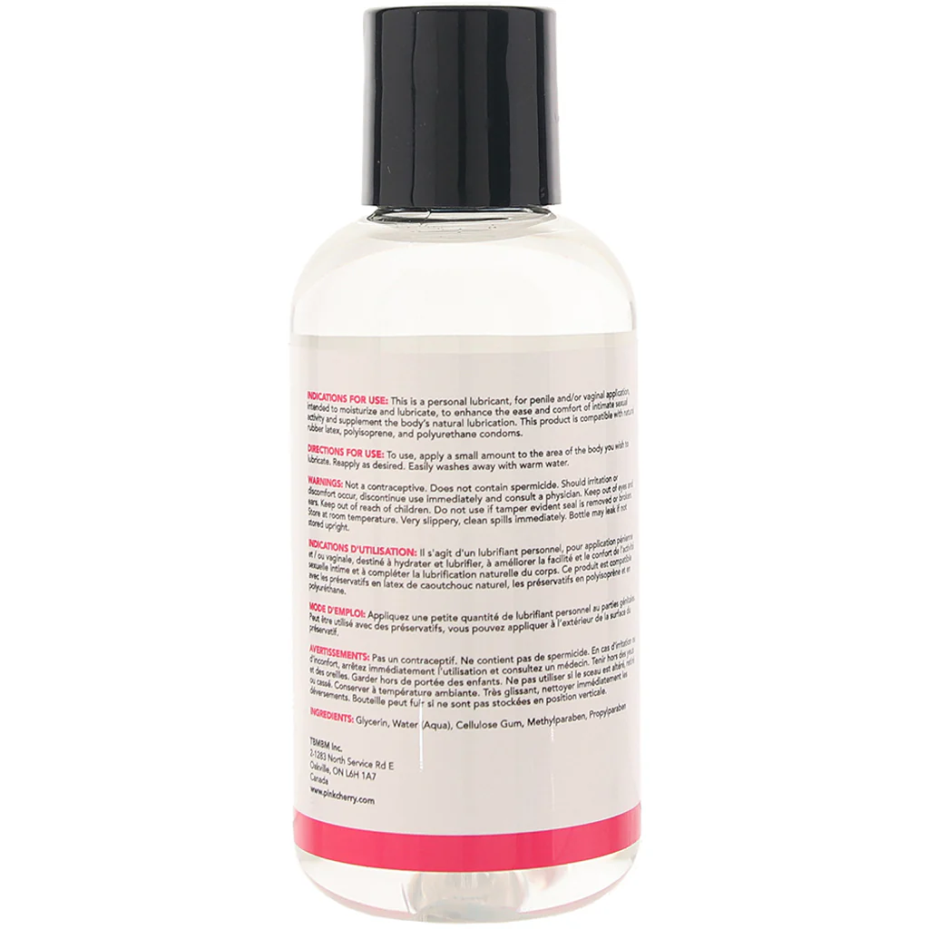 PinkCherry Water Based Lubricant in 2oz/59ml - Image 6