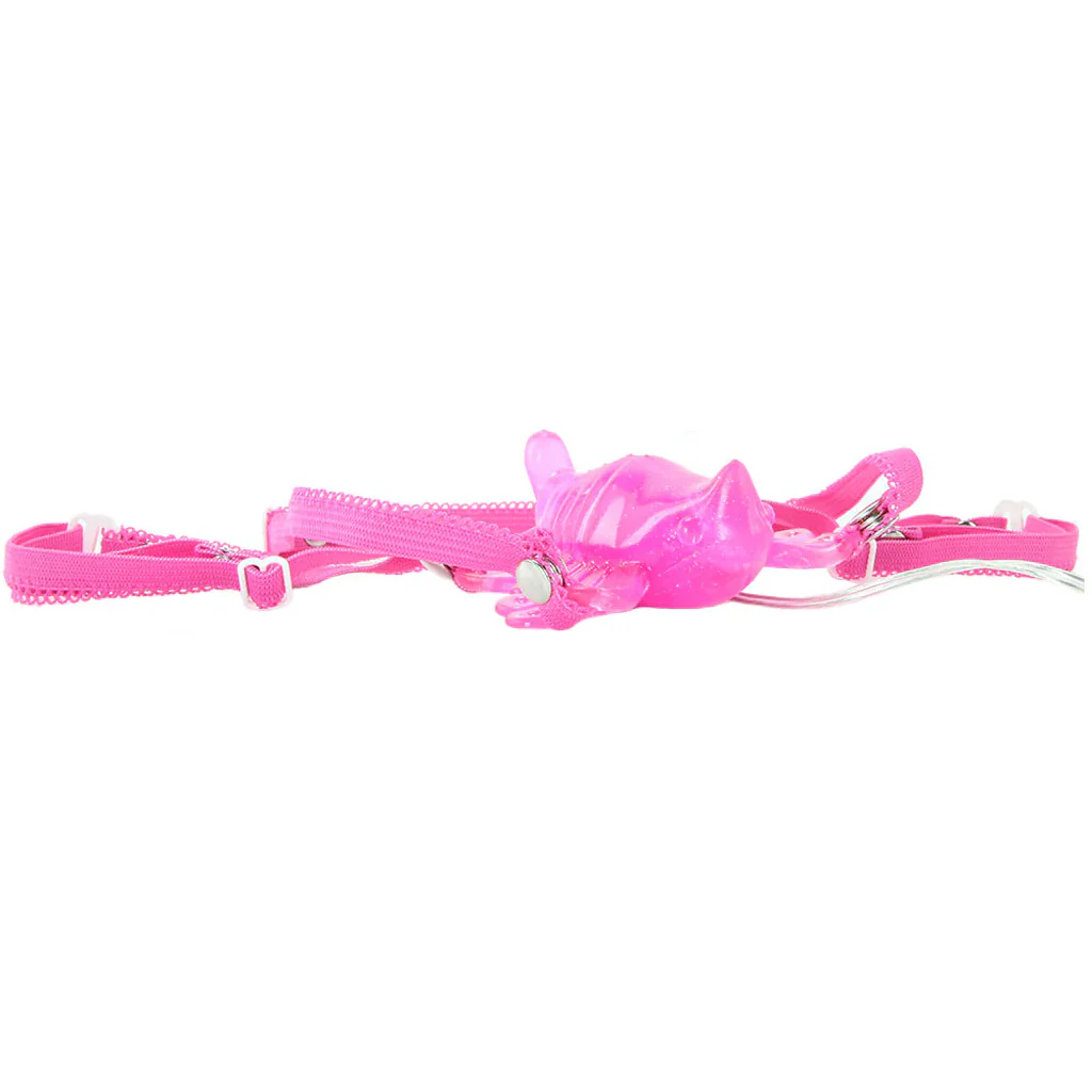 PinkCherry Wearable Butterfly Vibe in Pink - Image 6