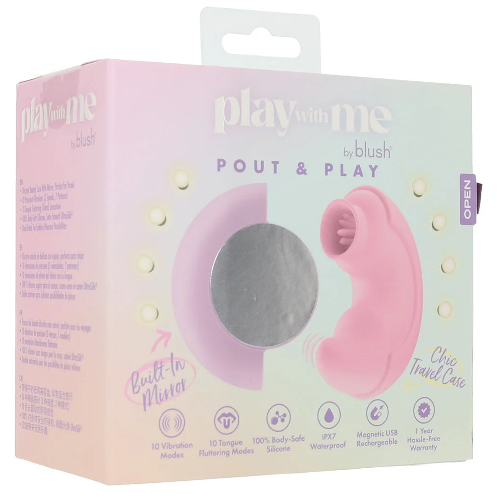 Play with Me Pout & Play Compact Dual Vibe - Image 9