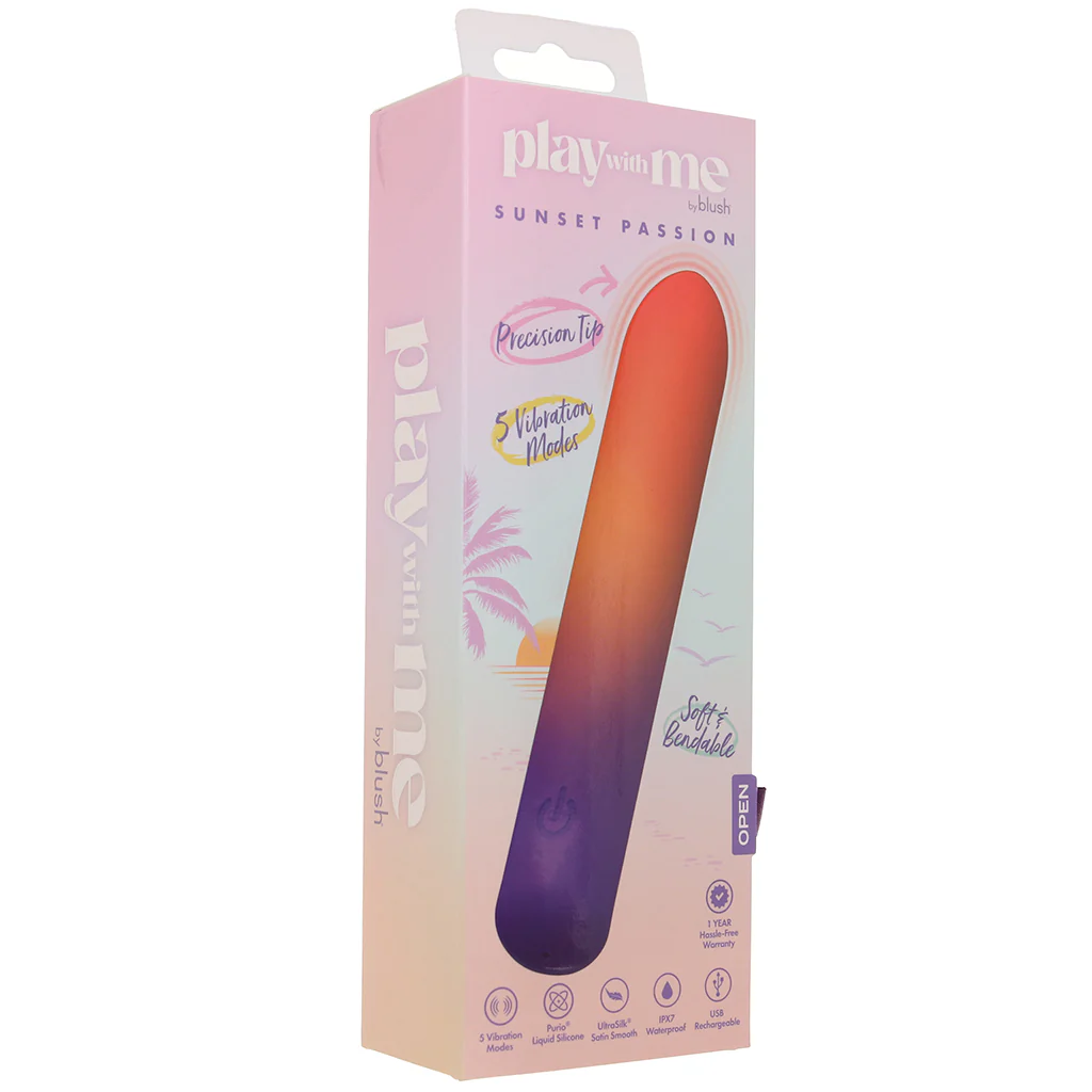 Play with Me Sunset Passion Flexible Bullet Vibe - Image 9
