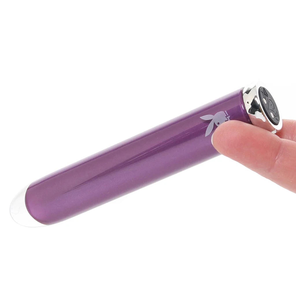 Playboy Amethyst Glass Vibe - Image 4