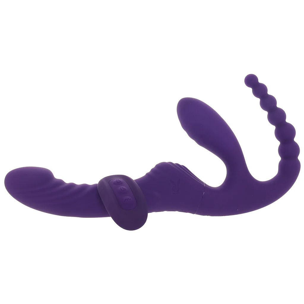 Playboy Hug It Out Strapless Strap-on Vibe - Image 5