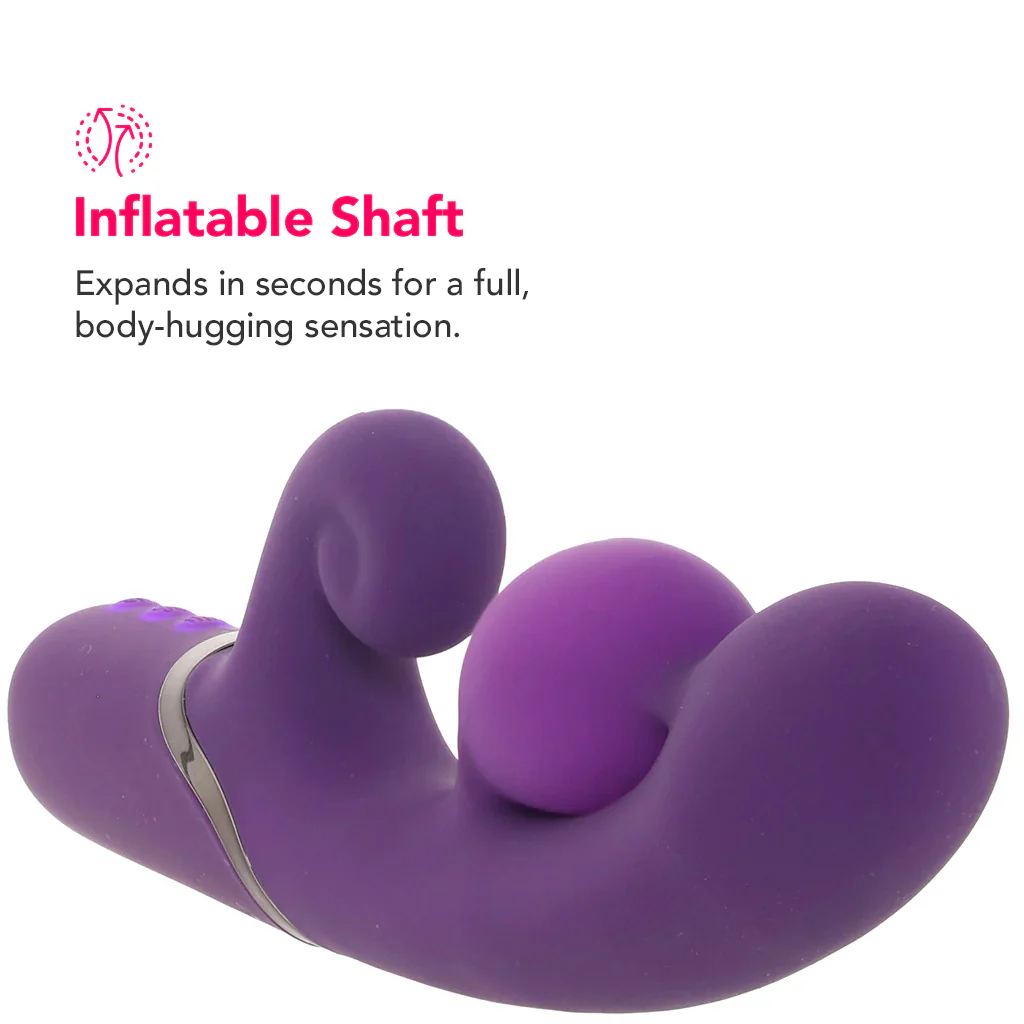 Pleasure Puff Inflatable Rabbit Vibe - Image 2