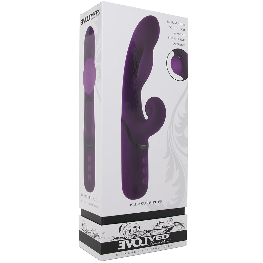 Pleasure Puff Inflatable Rabbit Vibe - Image 9