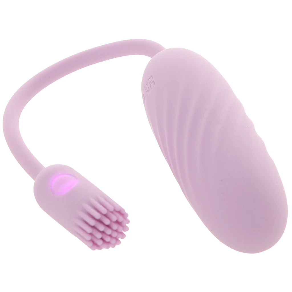Plume Flexible Brush Tail Bullet Vibe in Lilac - Image 3