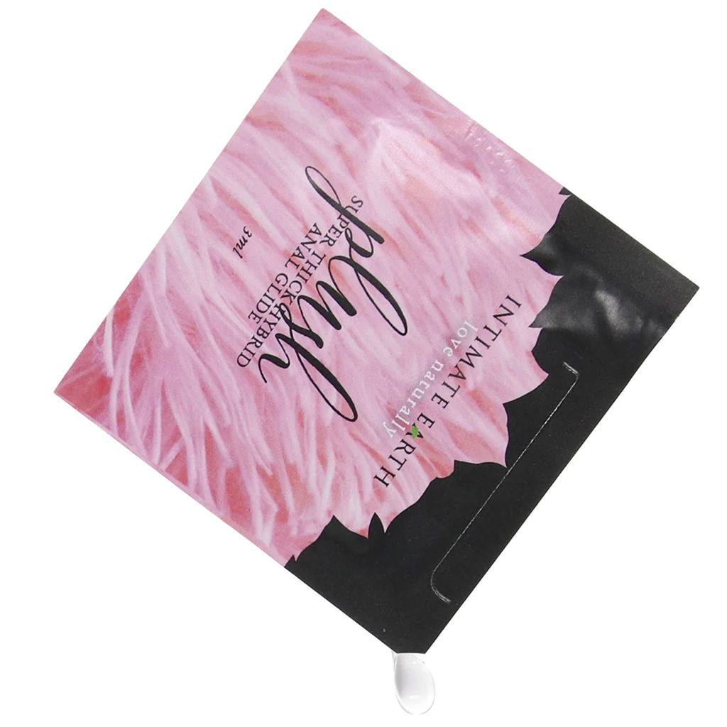 Plush Super Thick Hybrid Anal Glide in .1oz/3ml - Image 3