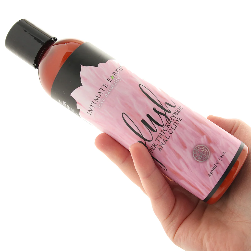 Plush Super Thick Hybrid Anal Glide in 8oz/240ml - Image 4