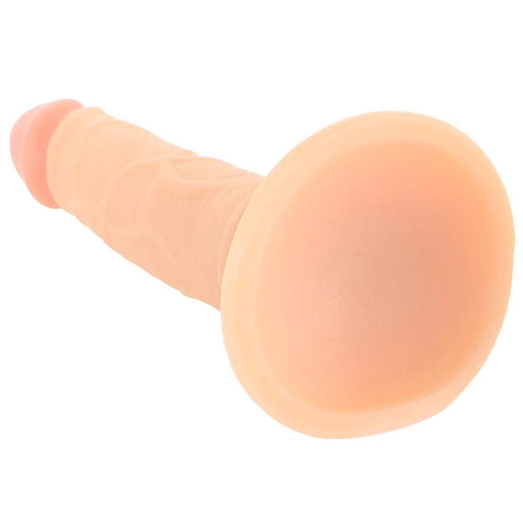 Pop Peckers 6.5 Inch  Ballsy Dildo in Light - Image 5