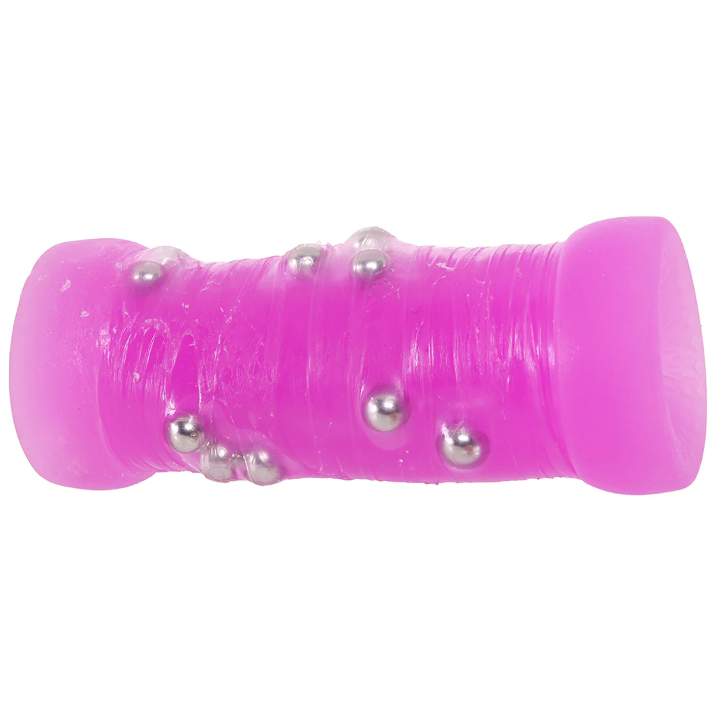 Pop Sock! Beaded Stroker in Purple - Image 3