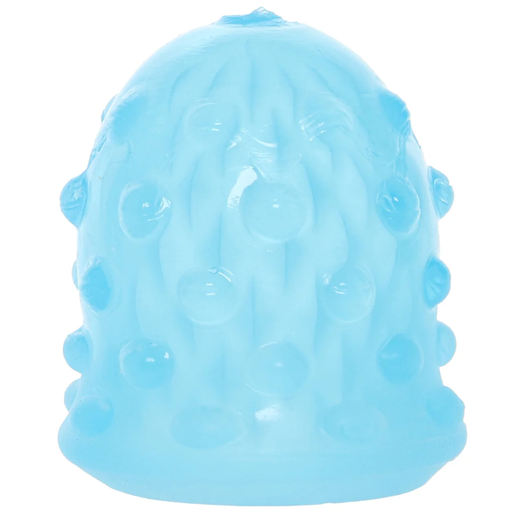 Pop Sock! Tickler Mini Stroker in Blue - Image 3