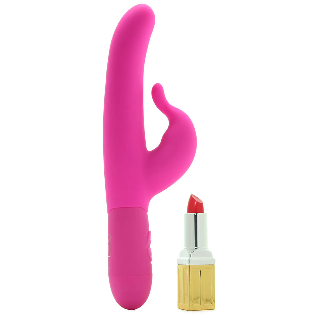 Posh 10-Function Silicone Teasing Tickler Vibe in Pink - Image 4