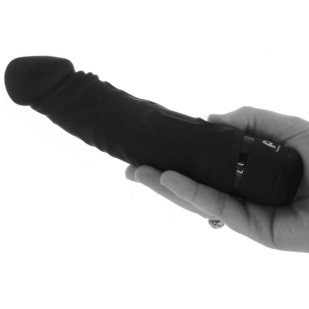PowerCock 6.5 Inch Realistic Vibe in Black - Image 4