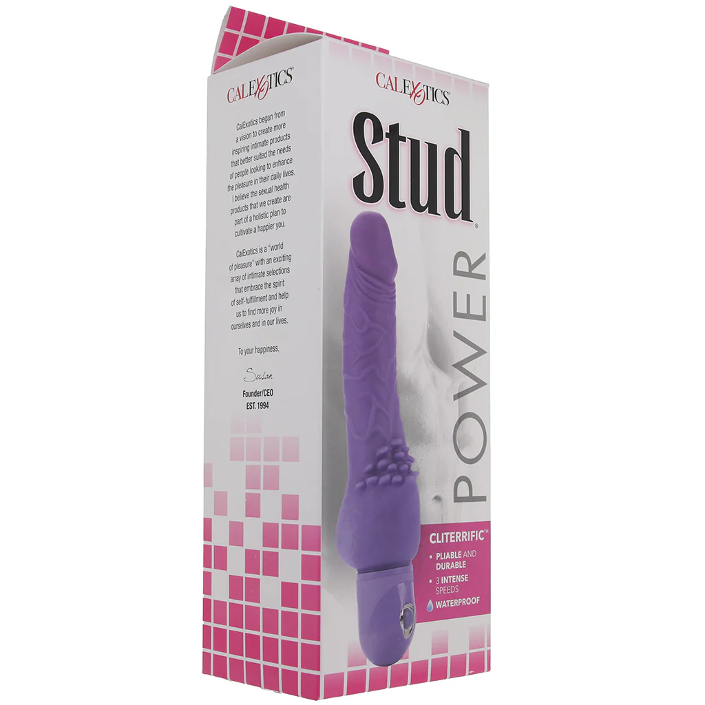Power Stud Cliterrific Vibe in Purple - Image 9