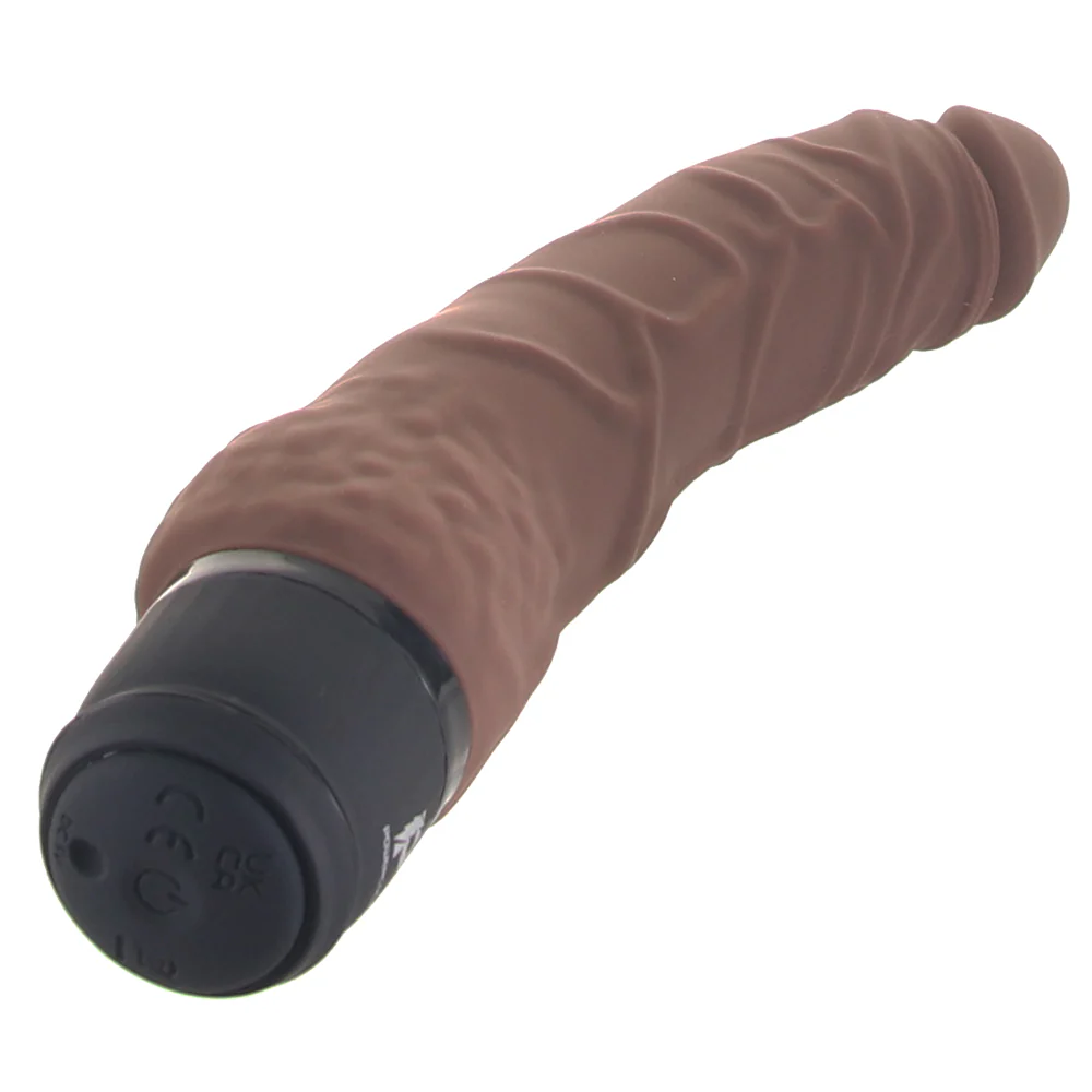 PowerCock 7 Inch Realistic Vibe in Brown - Image 5